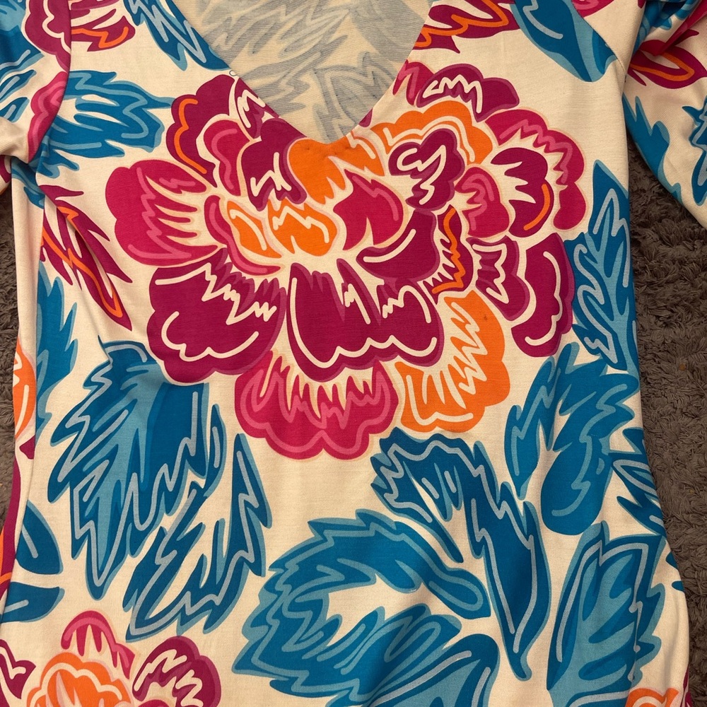 Diane von Furstenberg 100% Silk Sundress.